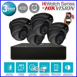 Hikvision Hiwatch Dvr 4ch 8ch 16ch Cctv System Dome Nightvision Camera Full Kits