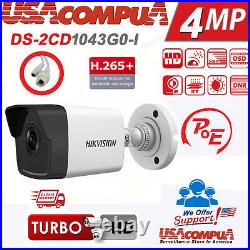 Hikvision NVR KIT 16Ch 12 bullet H. 265 Bullet POE Security Camera System/4TB HDD