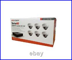 Hikvision Security Camera System Kit 8CH DVR with 6x cameras bundle 1080p