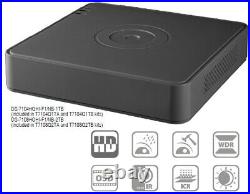 Hikvision Surveillance Kit 2MP OT 2.8MM DVR 4Channel 2MP 1TB
