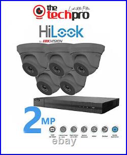 Hilook Cctv System 2mp Dvr Dome Night Vision Outdoor Cameras Full Security Kit