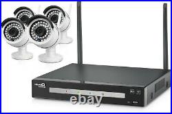 HomeGuard Wireless HD CCTV Kit 8 Channel NVR + 4 Cameras