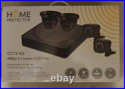 Home Protector 4 HD CCTV Kit! 1TB Hard drive included Remote Viewing Worth £190