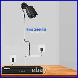 Home Surveillance CCTV Security System Kit 5MP 4CH DVR 1080p Outdoor Camera IP66