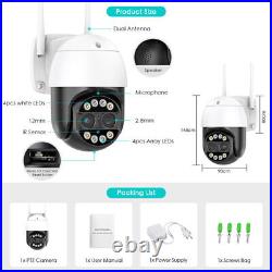 Icsee 8mp Colorvu Audio Cctv System Ip Poe Nvr 4k Camera MIC Night Vision Kit Uk