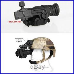 Infrared HD Night Vision Helmet Telescope Tactical Rifle Scope Hunting Kit