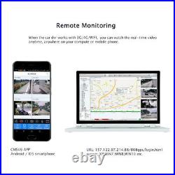 JOINLGO WIFI GPS 4G 1080P AHD HDD Car DVR Kit with SONY IR Cameras Remote View