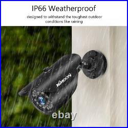 KKmoon 8CH 1080P DVR 4pcs 1080P Waterproof CCTV Security Camera 1TB HDD CCTV Kit