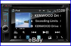 Kenwood CD Receiver with Metra 2-DIN Kit and PYLE Camera with 0.5 Lux Night Vision
