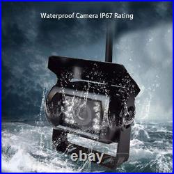 Kit Camera Reversing Wireless Night Vision IP67 120°Angle 12V-24V Car Bus