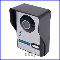 LCD Video Doorbell 7 Inch Video Doorbell Intercom Kit 2-Monitor Night Vision 15V