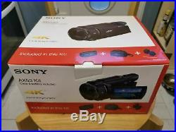 NEW Sony FDR-AX53 Kit Ultra HD 4K Compact Camcorder + x2 Batteries + Bag