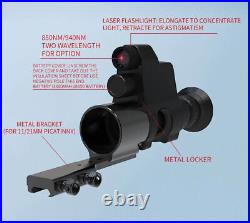 NV4B 300M Digital Infrared Night Vision Scope Sight 4X Zoom 1080P Telescope Cam