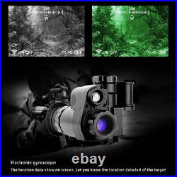 NVG10 Monocular Night Vision Goggles 1080P WiFi Hunting Observation Helmet Fast