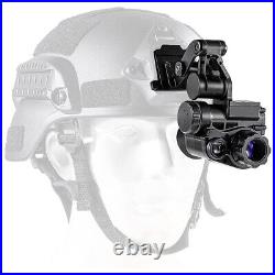NVG10 Monocular Night Vision Goggles 1080P WiFi for Hunting Observation Helmet