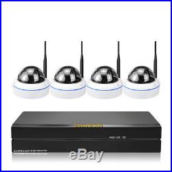 NVR Kit 4CH H. 265 2MP wireless system indoor video security camera night vision
