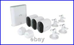 New Arlo Pro3 2K QHD Wire-Free Security Camera System 3-Pack Kit Wireless Pro 3