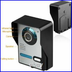 Night Vision Intercom Kits Video Door Phones Wall Mounting Solid Wired Doorbells