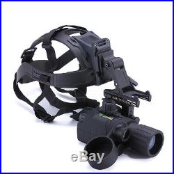 Night Vision Monocular Head Mounted Kit for Security Investigation