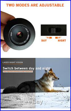 Night Vision Scope Camera Add On & 5 HD, Video Recording, Laser IR & Mounts NEW