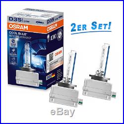 OSRAM D3S Cool Blue Intense 6000K Xenon Brenner +20% mehr Licht 66340CBI 2Set