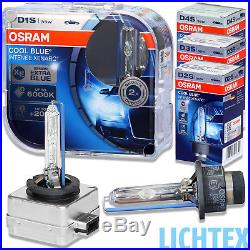 OSRAM Xenarc Cool Blue Intense 6000K 20% mehr Licht Xenon Scheinwerfer Lampe NEU