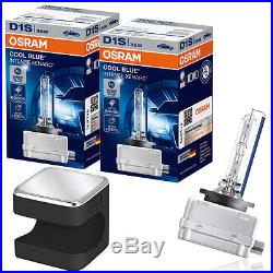 Osram D1S CBI Xenon Brenner 6000K 2St. 66140CBI + CUBY LED Taschenlampe