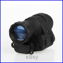 Portable Night Vision Monocular Telescope Infrared Scope IR Monocular Device Kit