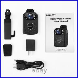 Professional 1296P Body Mounted Camera Night Vision Audio Support Max 128G Kit