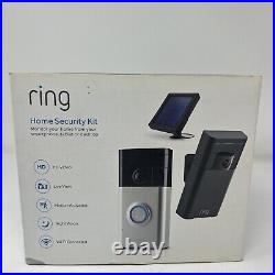 RING Smart Security Kit WiFi Night Vision Motion / Solar Panel / Ring Doorbell