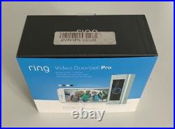 RING Video Doorbell Pro Kit With Chime (boxed, opened and unused)