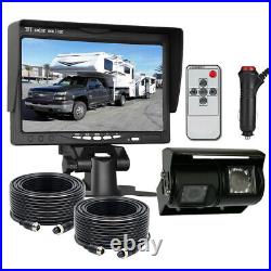 Rear view system 7 Dash Monitor & Double twin CCD Camera 4PIN Night Vision Kit