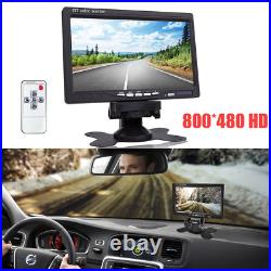 Rear view system 7 Dash Monitor & Double twin CCD Camera 4PIN Night Vision Kit