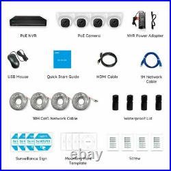 Reolink 5MP PoE Security Camera System Kit 8CH PoE NVR 24/7 Recording With 2TB HDD