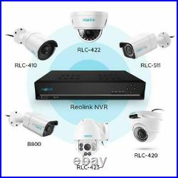 Reolink 8CH 5MP HD PoE Security Camera DIY Kit 2x 5MP Outdoor PoE Camera 2TB NVR