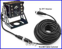 Reversing Camera Kit, 2 x 8LEDs 120 °Wide Angle IR night vision Waterproof rear