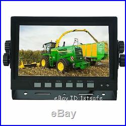 Reversing Camera Kit Rear View Reverse System, 7 Wired LCD For Agriculture Farm