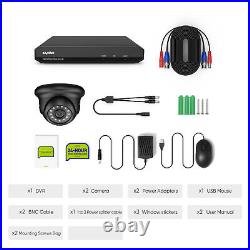 SANNCE 1080P CCTV Camera System 8/16CH H. 264+ DVR Night Vision Home Security Kit
