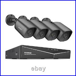 SANNCE 1080P Lite 8CH CCTV Security Camera System 5IN1 H. 264+ DVR Night Vision