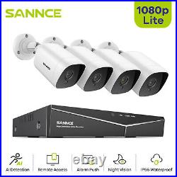 SANNCE 1080P Lite CCTV Camera System 2MP 8CH Video DVR Security Night Vision Kit