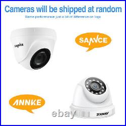 SANNCE CCTV 1080P Security Camera Kit 8CH 5in1 DVR Home Surveillance System IP66