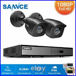 SANNCE CCTV System 8CH 5IN1 1080p Lite DVR 3000TVL Outdoor Camera Security Kit