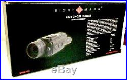 SIGHTMARK Ghost Hunter 2x24 Night Vision Riflescope Monocular Rifle Mount Kit