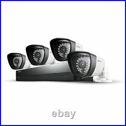 Samsung CCTV 4 x Weatherproof Cameras 500GB 8 Channel DVR Security System