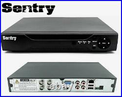 Sentry Cctv System 1080p Sony Dome 2 Camera Kit 250gb 500gb 1tb 2tb Dvr Recorder