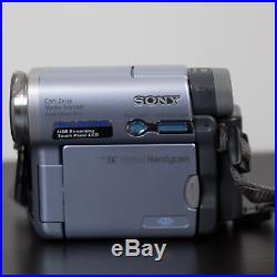 Sony DCR-TRV22 NTSC LCD MiniDV Camcorder Kit VCR Player Camera Video Transfer