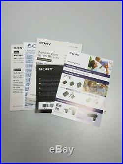 Sony Handycam FDR-AX53 Ultra HD 4k Camcorder Kit With 2x Battery & Case