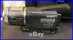 Sony Handycam HDR-HC1 Mini DV Digital HD Video Camera Recorder Kit w Accessories