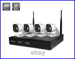 Srihome NVS002 2MP 1080P 8CH Wireless IP Camera NVR Kit