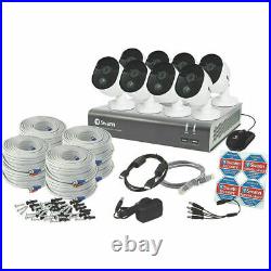 Swann 1080P CCTV Kit 8 Channel Home Security Camera System Outdoor Night Vision